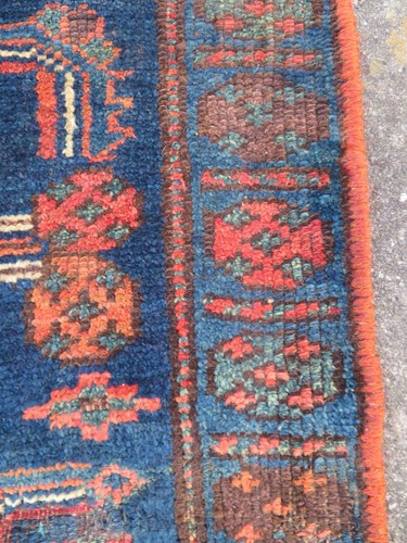 ANTIQUE KURDISH NARROW RUNNER. LONG RUG. NORTH WEST PERSIIA. 275CM X 76CM. - 第 10/22 張圖片