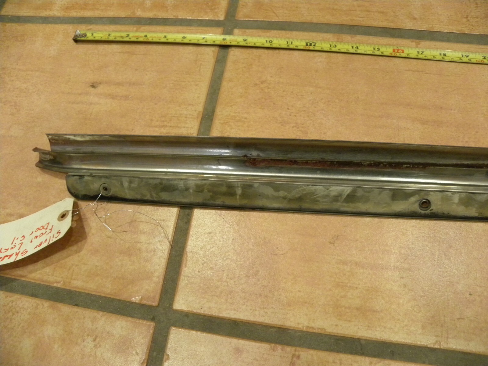 Rolls Royce Silver Shadow Bentley T Front Left Door Sill Trim Moulding Plate