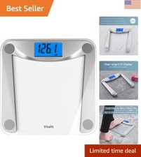 Extra Large LCD Digital Weight Scale - Lightweight  Accurate for Everyday Use