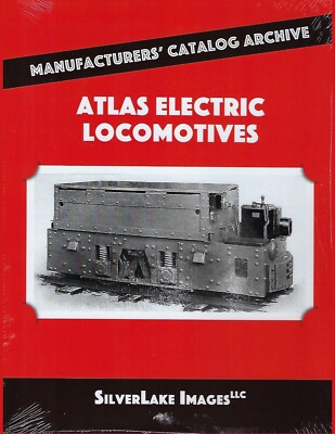 ATLAS Electric Locomotives from Manufacturers  Catalog Archive (BRAND NEW BOOK)