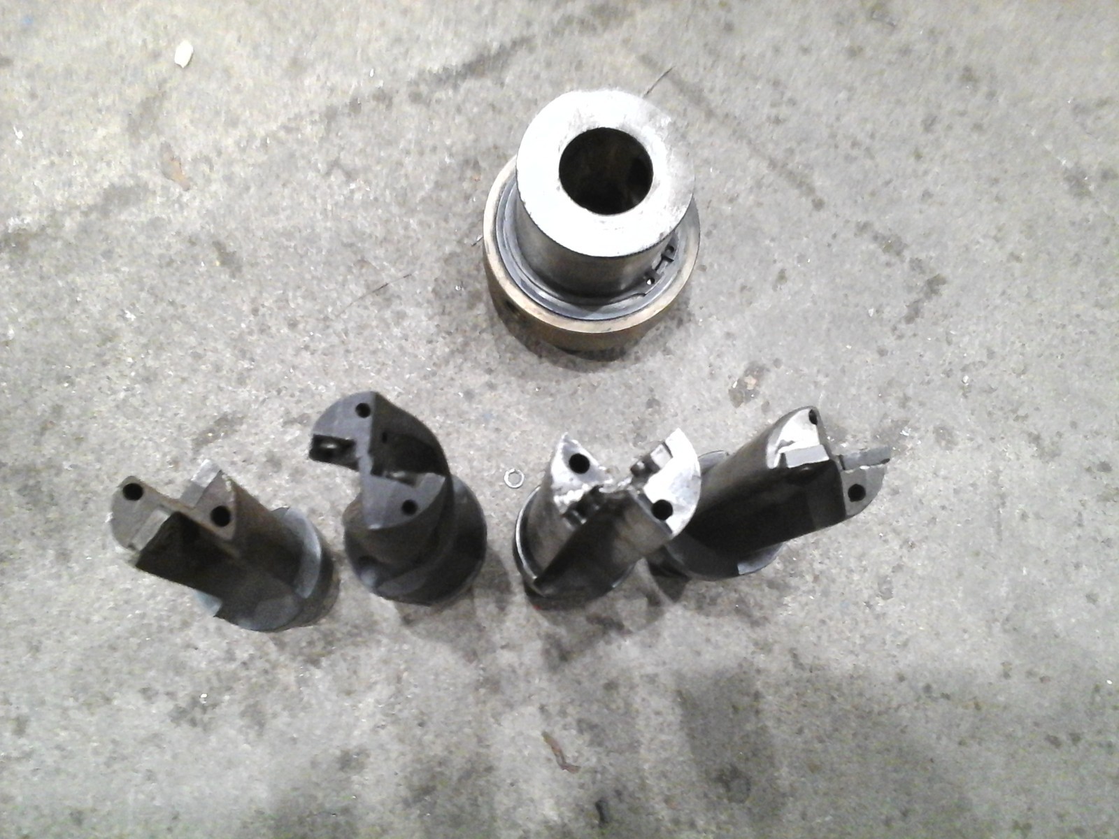 Carboloy Coolant Inducer 1 1/4 Shell Mill Adapter for Seco Carbide ...