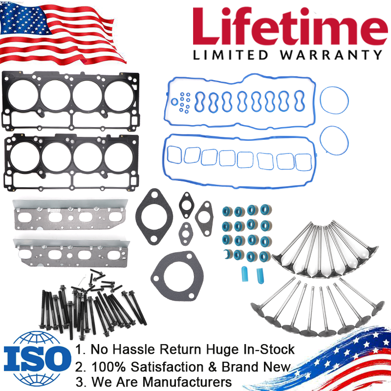 Head Gasket Set Fits 09-20 Chrysler Dodge Jeep Ram 5.7L HEMI V8 OHV MLS VIN T 2