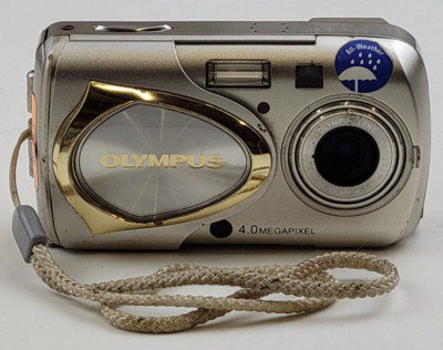 Olympus Stylus 410 4.0MP Digital Camera - NO BATTERY - UNTESTED