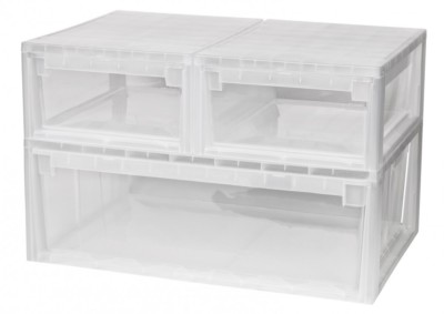 3 x Schubladenbox Schublade Aufbewahrungsbox Kleiderbox Kommode Box Gr. XL  und M | eBay.de