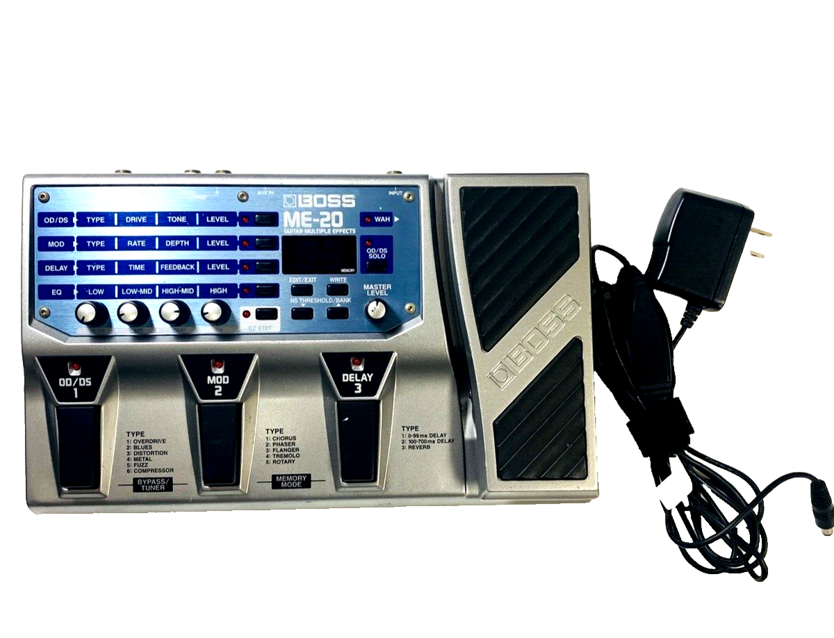 Boss ME-20 Guitar Multi-Effects Pedal - Pre-owned, Fully