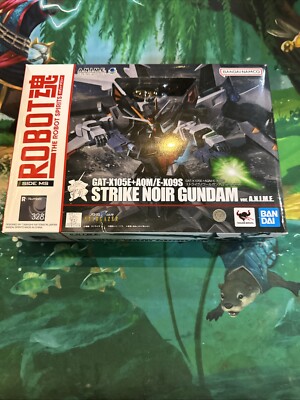 BANDAI ROBOT SPIRITS GAT-X105E+AQM/E-X09S STRIKE NOIR GUNDAM ver. A.N.I.M.E.