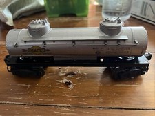 LIONEL # 2465 2 DOME SUNOCO  TANK CAR.  Used.