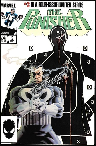Punisher Limited Series #1-5 VF/NM- First solo series Mike Zeck - Picture 5 of 10