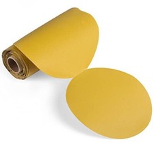 100x 6" 320 Grit Adhesive Backed Sandpaper Roll Round Aluminum Oxide Sandpaper 0.33 per gallon