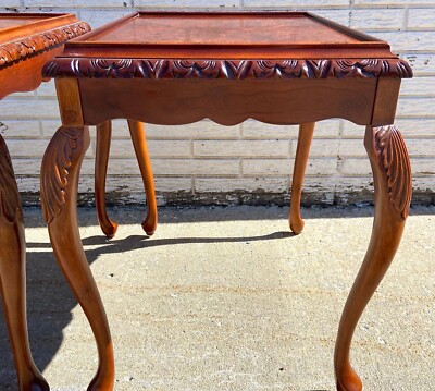 Rare Vintage Bombay Company French Provincial Style Side Tables