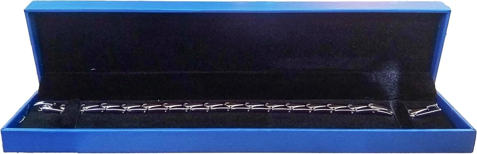 MAGNET-ARMBAND Bicolour 6 Magnete 1500 Gaus Etui Magnetarmband Magnetschmuck 73 - Bild 3 von 4