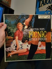 Boston Pops Arthur Fiedler Boston Pops Picnic 1956 Vinyl LP Record RCA LM 1985
