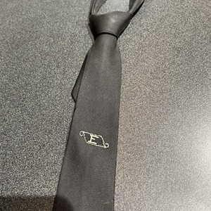 Vintage 1960 Monogramed “E” Necktie