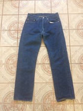 Vtg Rare USA Made LEVI'S 501 Black Bar Tack Button Fly Jeans 32 x 33 1982