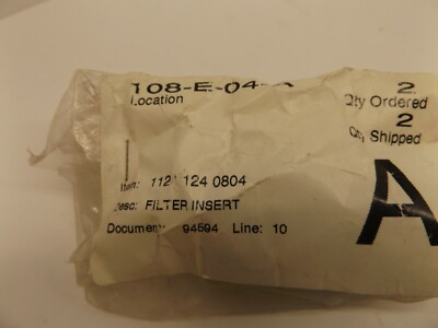 #ad OEM GENUINE STIHL FOAM AIR FILTER INSERT 1124 124 0804 $6.64
