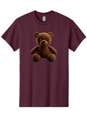 Voodoo-Teddy-Bear-12 Mens Graphic Tee, 100% Cotton, Casual Summer Wear