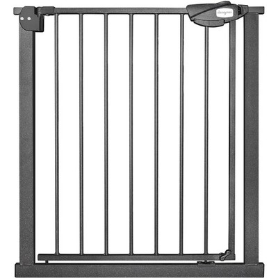 Treppenschutzgitter Türschutzgitter Baby Kindersicherung Metall Schwarz 75-85cm