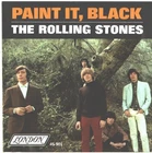 ROLLING STONES--PICTURE SLEEVE + 45--(PAINT IT, BLACK)--PS--PIC--SLV