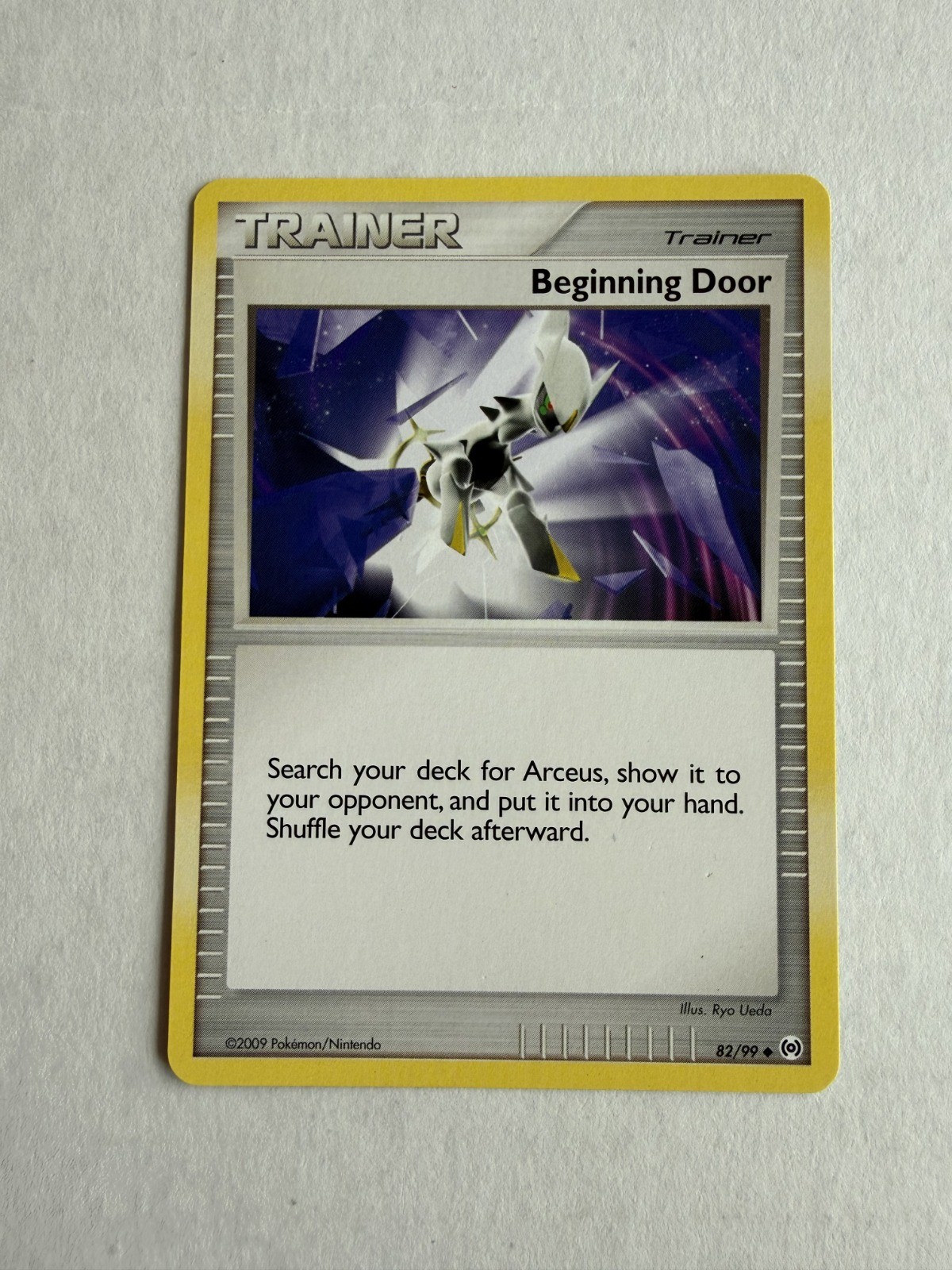 2009 Pokemon TCG Arceus Beginning Door Uncommon 82/99 LP