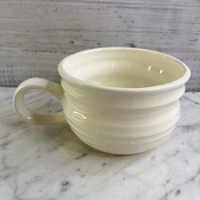 Soup Bowl White Ribbed Ceramic Pottery Service for 1 Replacement