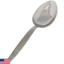 J.B. Prince U715 S/S Chef Gray Kunz Sauce Spoon, Stainless Steel