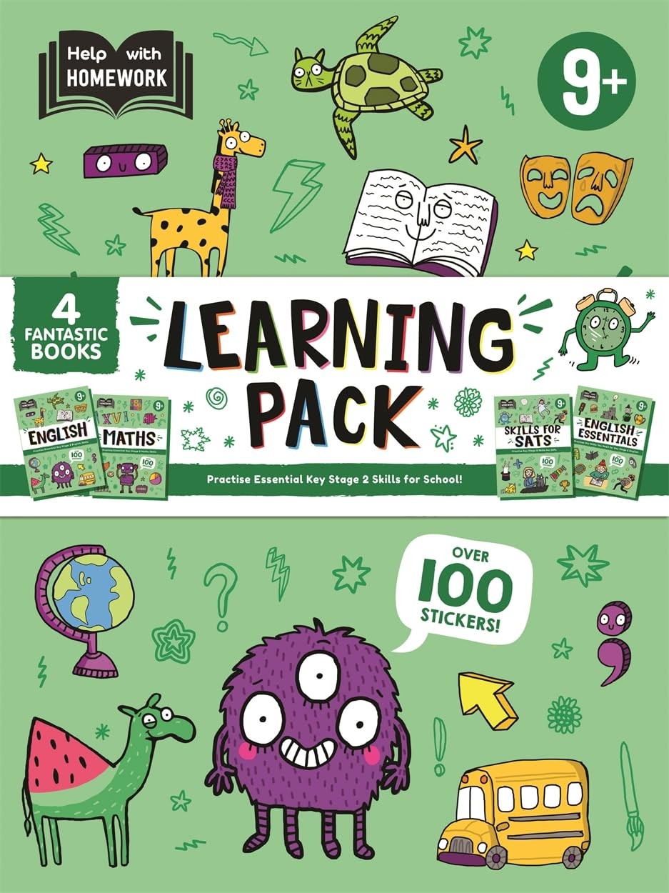 Help With Homework: 4 Book Learning Pack 9+ - Image 3