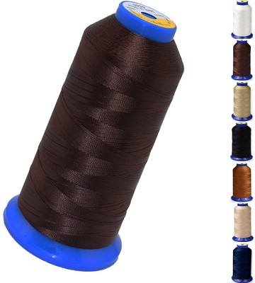 Bonded Nylon Thread for Sewing-Heavy Duty Nylon Thread for Leather Jeans Upho...