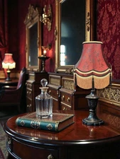 Ruby red Bedside lampshades Table Lamp shades Ceiling Wall Lights Standard Lamps