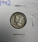 1942 Mercury Dime