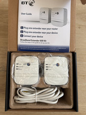 BT Mini Broadband Extender 600 Kit Wired AV600 Powerline Adaptor - New
