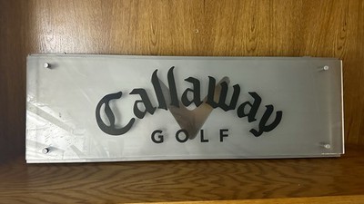 Callaway Golf - Store Sign - Gray Layered Advertisement Pop- Up ...