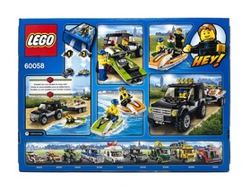 LEGO 60058 CITY - SUV with Watercraft - *Brand New and Sealed*