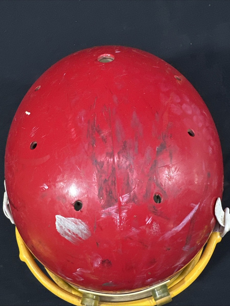 Vtg Schutt BIKE 1995 Game Used Worn AiR Power Football Helmet Medium | eBay