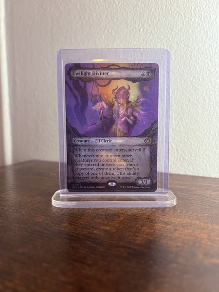 Twilight Diviner - Casi nuevo - Motor de valor con Surveil & Token Copy | Commander Staple
