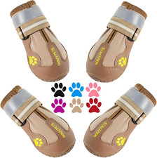 Dog Shoes for Large Dogs, Medium Dog Boots  Paw Protectors for Winter Snowy Day
