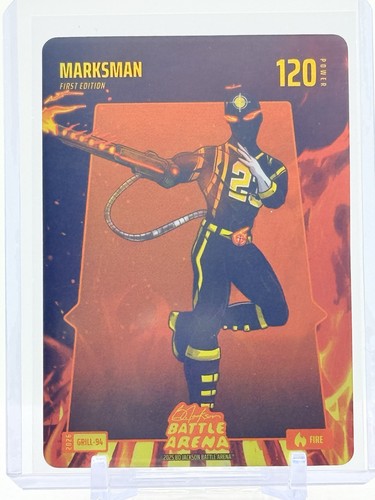 2026 Bo Jackson Battle Arena LAURI MARKKANEN MARKSMAN #GRILL-94 Fire Foil 1st ED