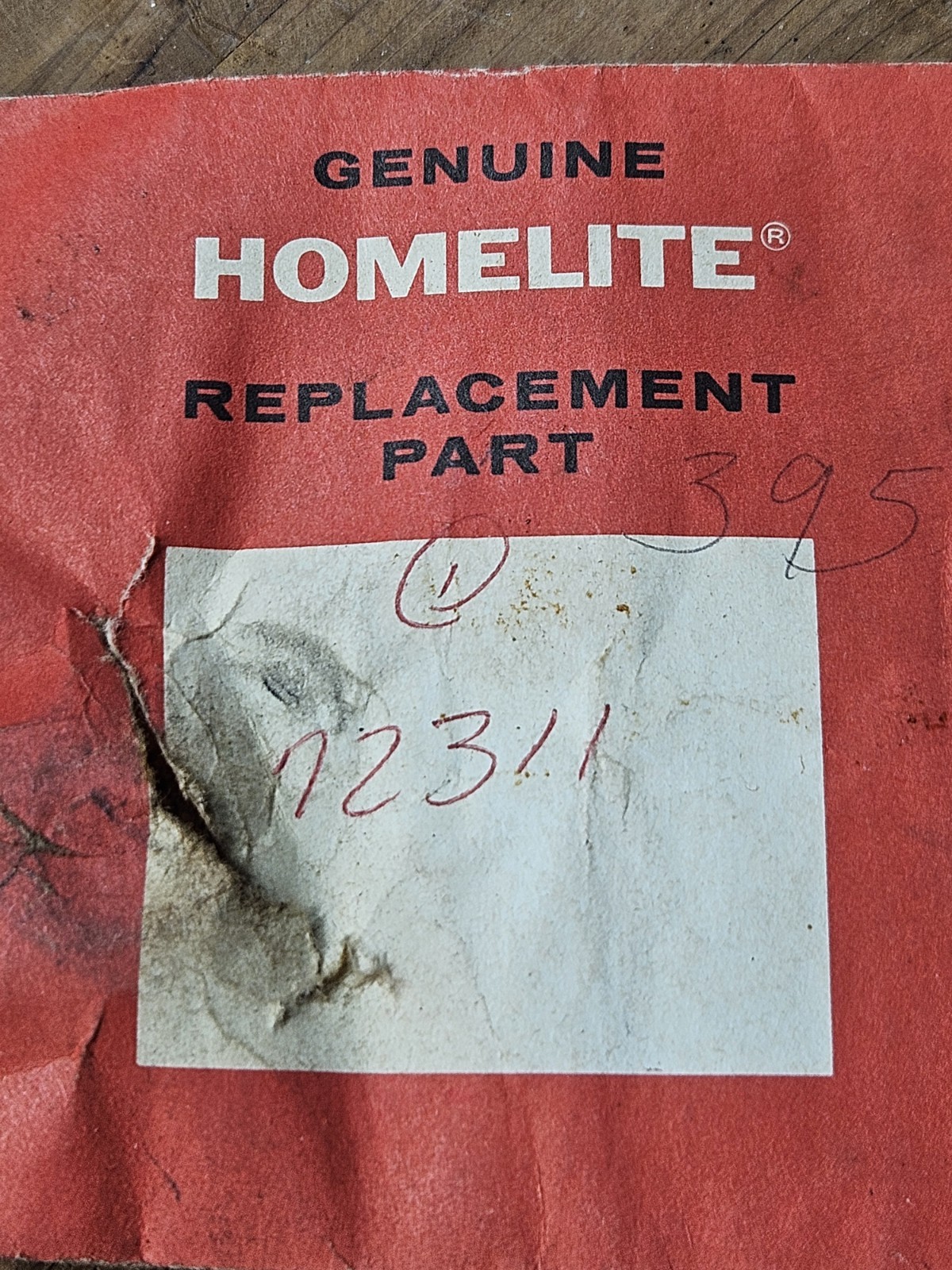 NOS Homelite Sprocket Bearing 72311 Replacement Part