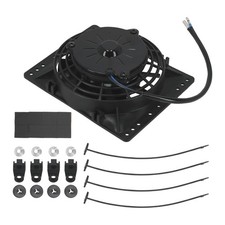 6 Inch Universal Slim Fan Push Pull Electric Radiator Cooling Mount Set 12v 80w