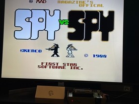 Spy vs Spy Nintendo NES Cartridge TESTED Versus Mad Magazine