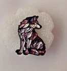 WOLF-PIN-2 OR MORE PINS $5.99 SHIPPING-SPEND $30 SHIPPING IS FREE