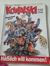 Kowalski Heft Nr.3 1990 Satire Poster Zeitschrift