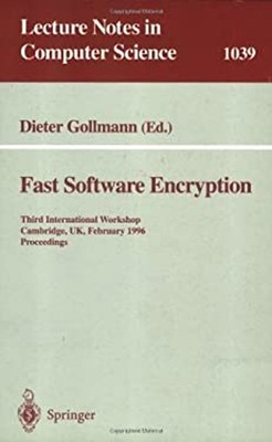 Fast Software Encryption : Third International Symposium, Cambrid