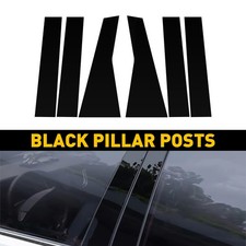 6pcs Black Window Pillar Posts Door Trim Piano Cover Set For Honda Crv 2012-2016 6pcs Black Window Pillar Posts Door Trim Piano Cover Set For Honda Crv 2012-2016