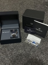 Tag Heuer Men's Formula 1 Silver Quartz Watch With Blue Face & Bezel CAZ1014