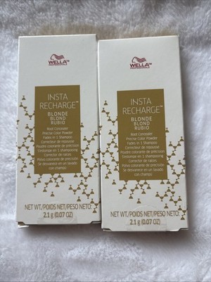 Set of 2 Wella Professionals Insta Recharge Blonde Root Concealer 2.1g