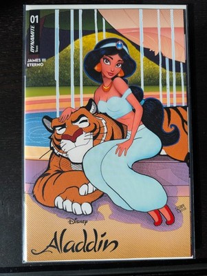 Disney Aladdin #1 Nathan Szerdy Jasmine Variant Cover Dynamite Comics 2026 NM