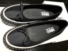 Mm6 Maison Margiela Ballerina Shoes Black 35 Women Shoes Original Collection