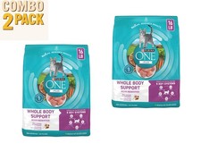 Purina ONE Plus Whole Body Support Dry Cat Food - Natural, Chicken, 16 Lb x 2