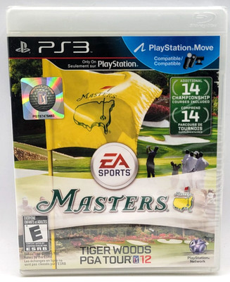 Tiger Woods PGA Tour 12: The Masters (Sony PlayStation 3, 2011) FACTOR SEALED
