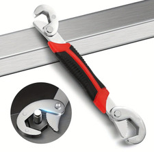 1pc High-Carbon Steel Adjustable Wrench   Ant...